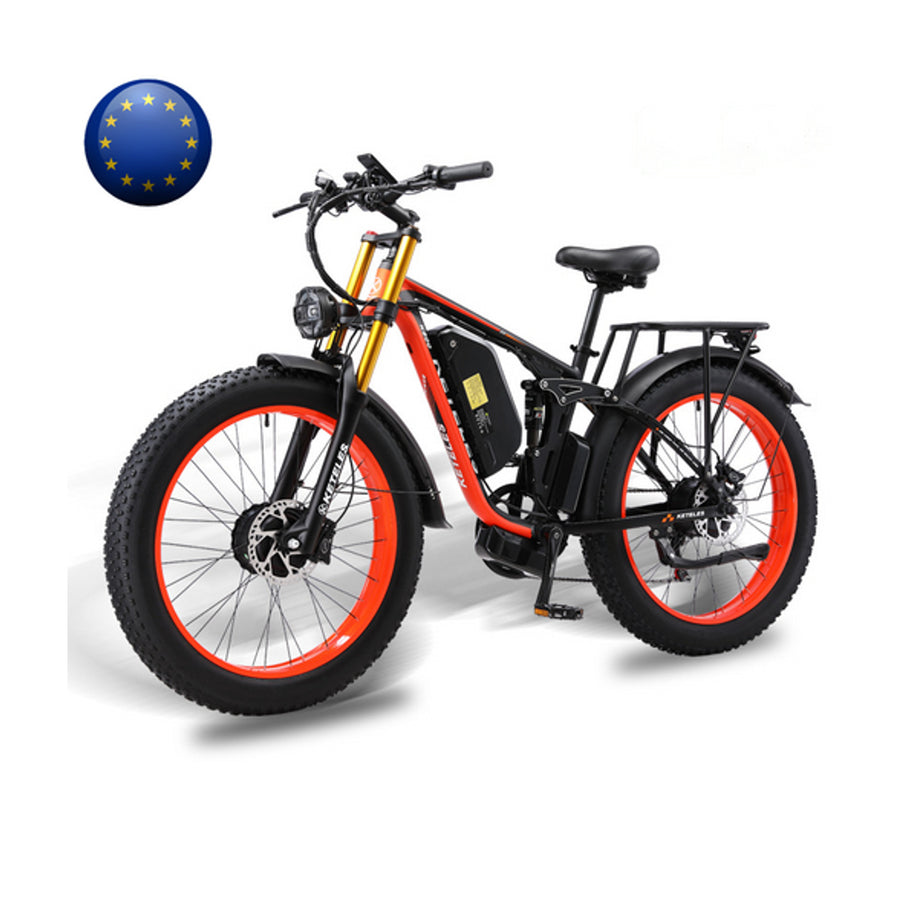 K800 Pro Dual-Motor Fat Tire Electric Bike