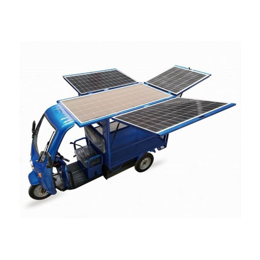 Folding Solar Electric Tricycle