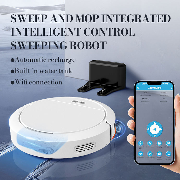 OB16 PRO Smart Robot Vacuum and Mop with Voice and App Control