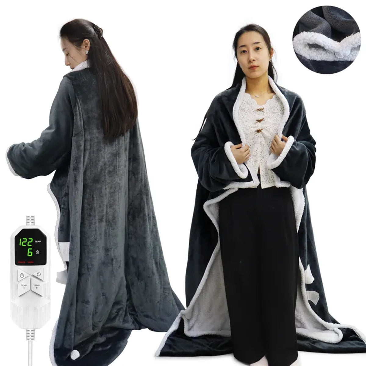 Mulan 穿戴式电热盖毯