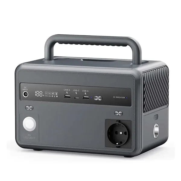 สถานีไฟฟ้าพกพา PF300 300W – เครื่องกำเนิดไฟฟ้าพลังงานแสงอาทิตย์ LiFePO4 307Wh